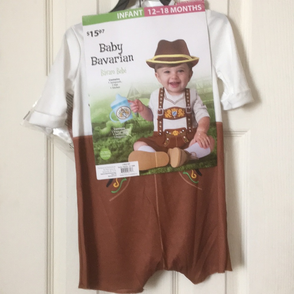 Baby Bavarian Costume size 12-18 months